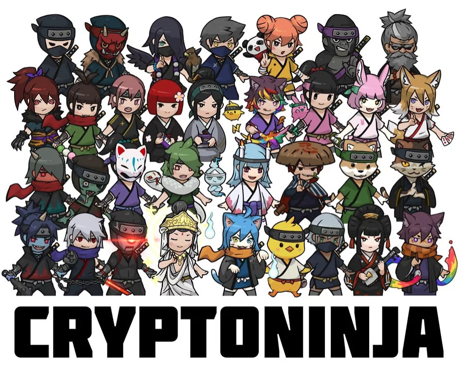 CryptoNinjaキャラクター